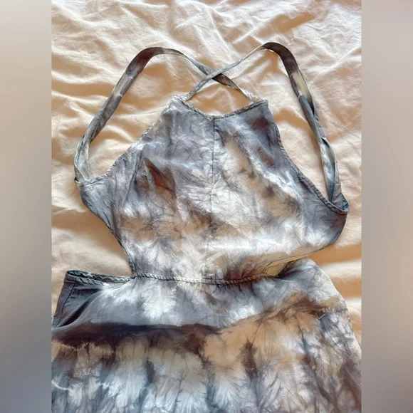 Free People Blue Tie-Dye Maxi Dress - Picture 2 of 6